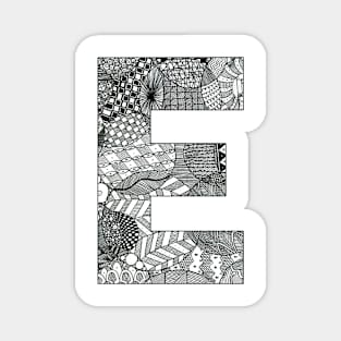 Zentangle E Magnet