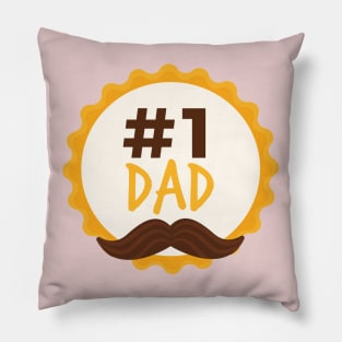 Dad number 1 Pillow