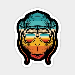 Monkey Music Retro Magnet