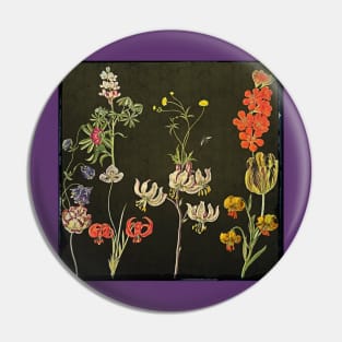 Chain floral print. Pin