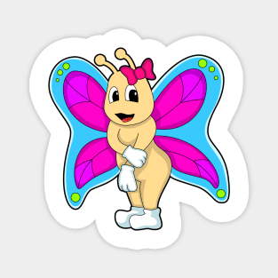 Butterfly with Ribbon Magnet