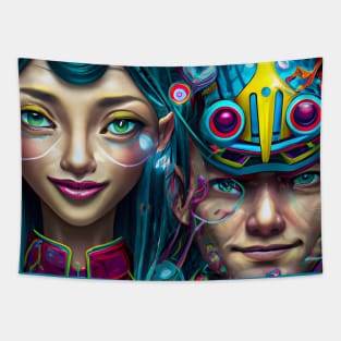 Transdimensional Elves Tapestry