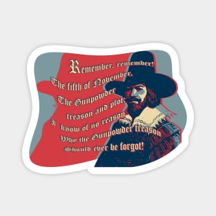 Guy Fawkes Magnet