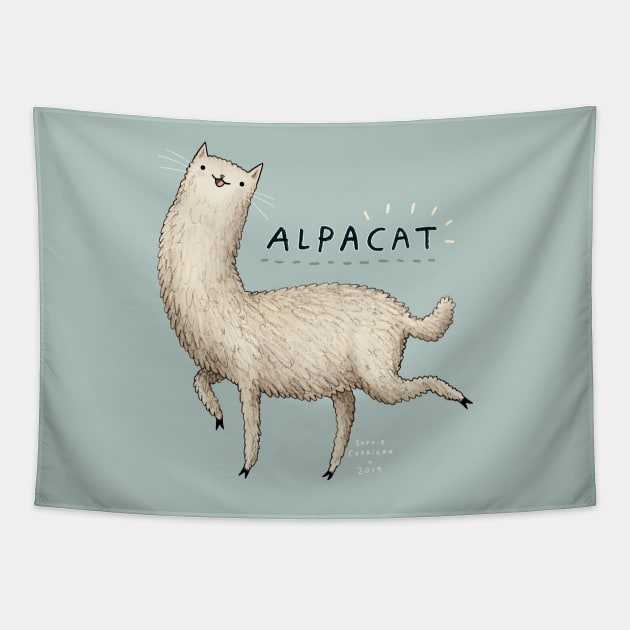 Alpacat Tapestry by Sophie Corrigan