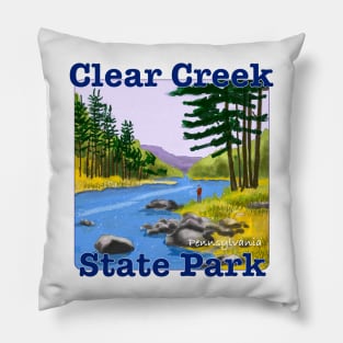 Clear Creek State Park, Pennsylvania Pillow