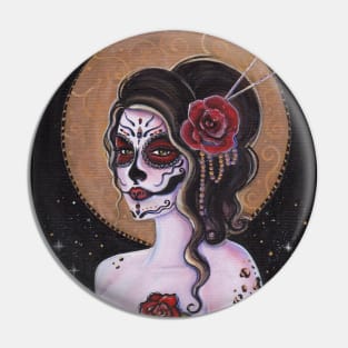 Bella Muerte day of the dead Pin