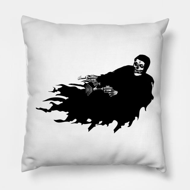 The Crimson Ghost Forever Pillow by UnlovelyFrankenstein