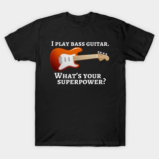 Bass Guitar T-Shirts for Sale