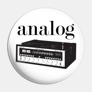 Analog Stereo - The Only Option Pin