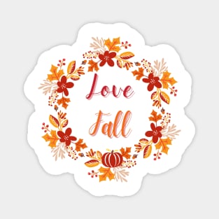 Hello Fall Sweet Autumn Magnet