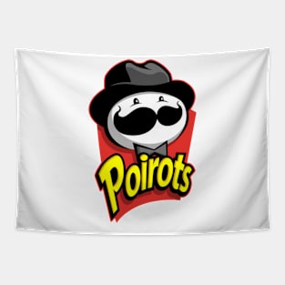 poirots mustache Tapestry