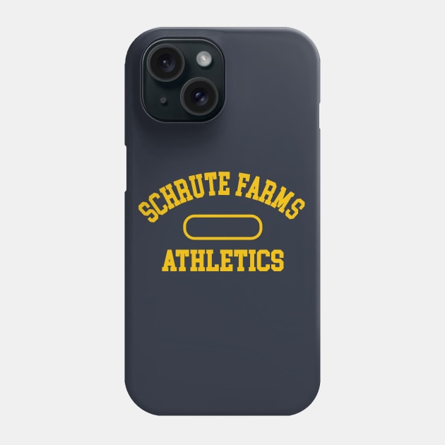 Schrute Farms Athletics Phone Case by zerobriant