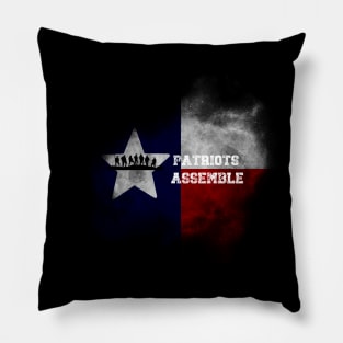 Patriots Assemble Pillow