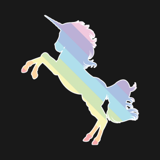 Pastel Rainbow Unicorn T-Shirt