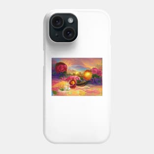 sunflower sunset Phone Case