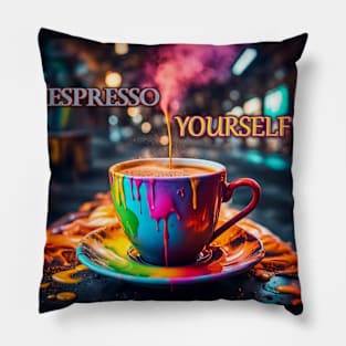 Espresso Yourself Pillow