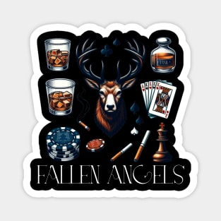 Fallen Angels Stag Lifestyle Magnet