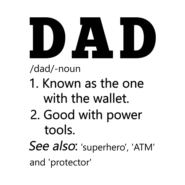 Dad Definition Fathers Day Gifts by Guide