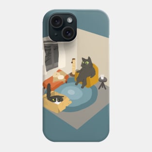 Cat in Therapy Phone Case