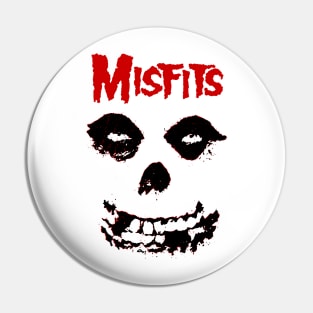 misfits skull Pin