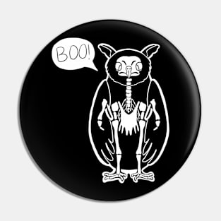 The Ghost Owl Pin