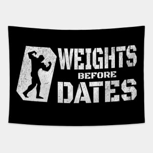 Weights Before Dates Tapestry