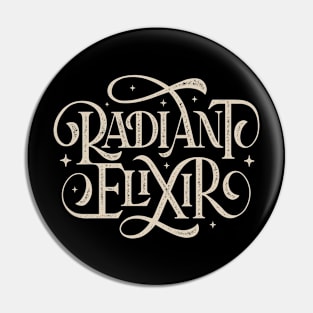 Radiant Elixir Vintage Style Pin