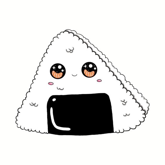 Kawaii onigiri by Littlepancake