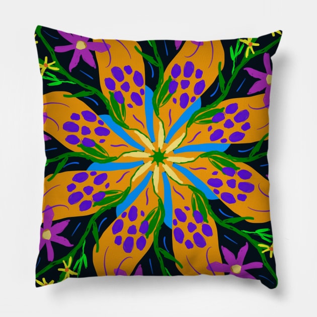 Floral beauty Pillow by colors