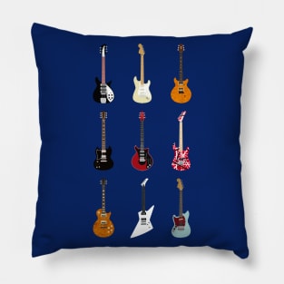 Epic Guitars of Rock ✅ Pillow