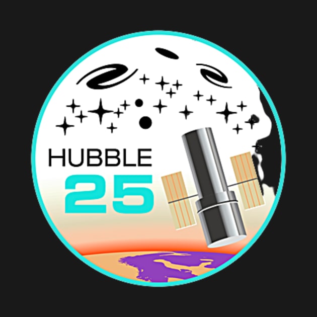 NASA Hubble Telescope Logo by Lunar Lens