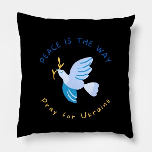 Ukraine Support No War Promote Peace Pillow