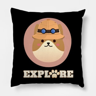 Explorer Dog Pillow