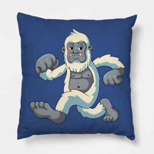 Funny Snowy Yeti Pillow