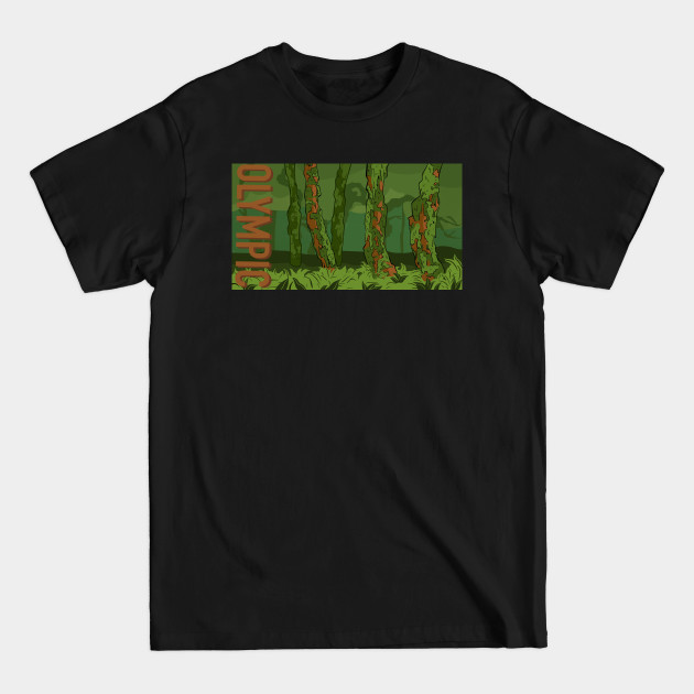Discover Olympic National Park - Hoh Rainforest - National Park - T-Shirt