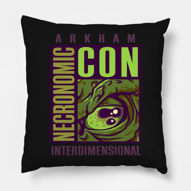 NecronomiCon Pillow by chocopants