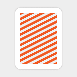 Co. Armagh GAA Orange and White Angled Stripes Magnet