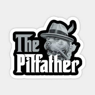 The pitbul father Magnet