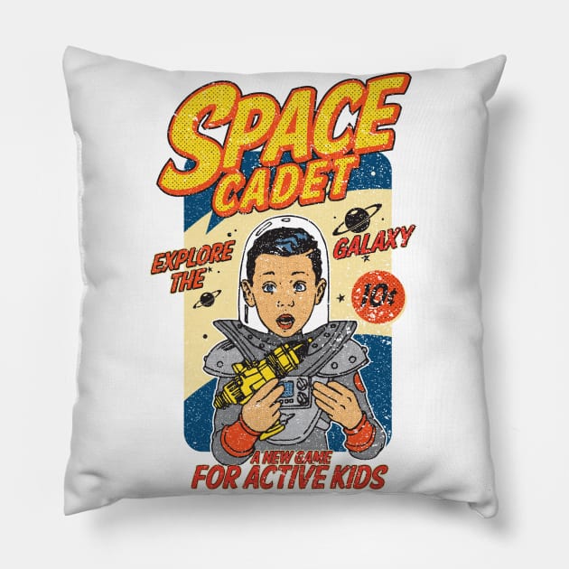 Space Cadet Pillow by SpottydoggCreatives