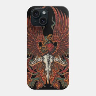 Mythical Phoenix Cross Eagle Phone Case