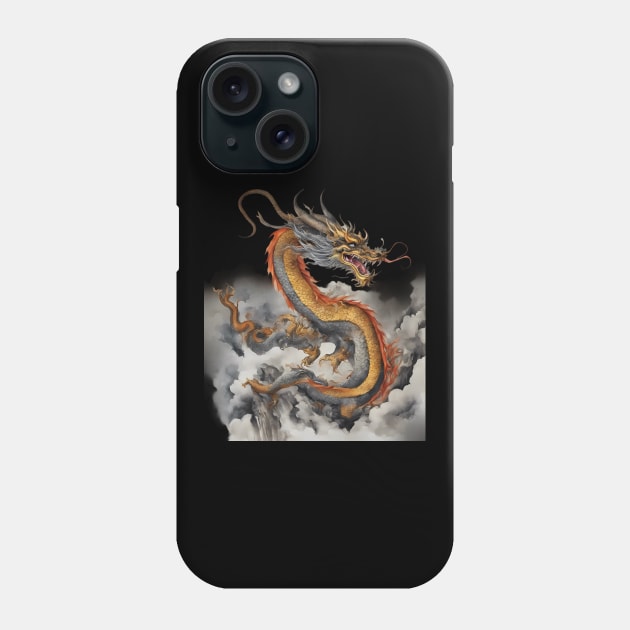 Earth Dragon Phone Case by animegirlnft