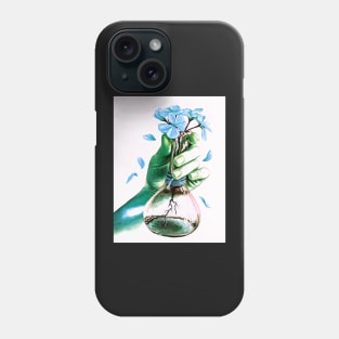 Witch and wizards potion bottle - earth Phone Case