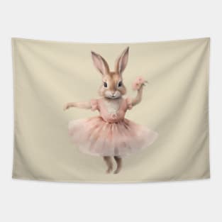 Rabbit Ballerina Tapestry