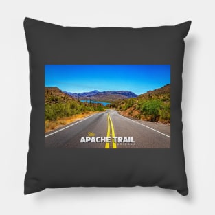 Apache Trail Scenic Drive View Pillow