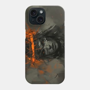 The Martyr In Crown Of Thorns Phone Case