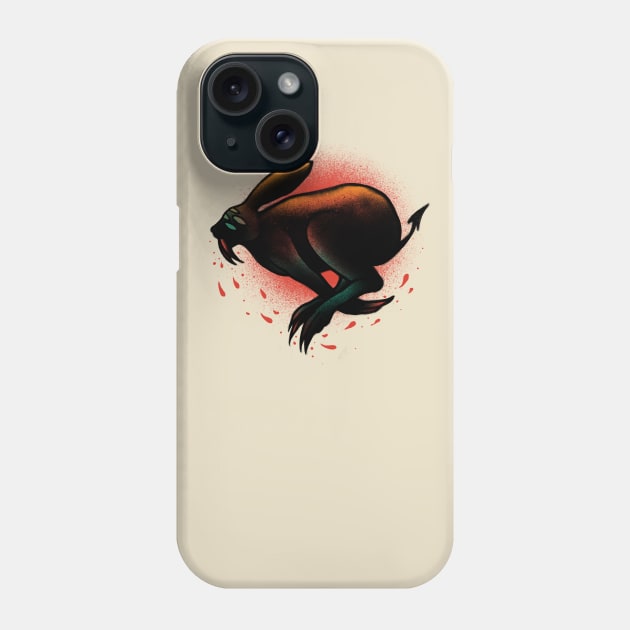 Killer rabbit Phone Case by barmalisiRTB