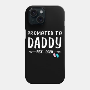 Promoted To Daddy Est. 2020 Funny Father's Day Gifts Phone Case