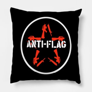 gun stars - anti flag Pillow