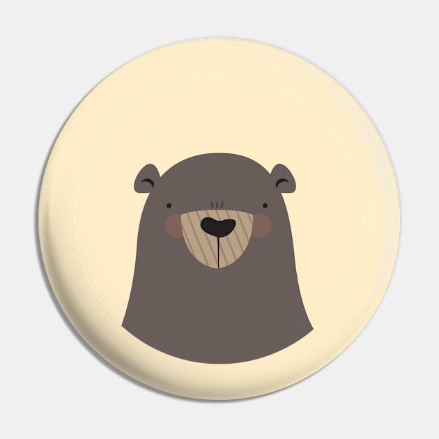 Bear Pin by ilaamen