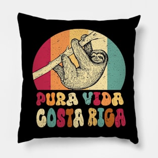 Pura Vida Costa Rica - Sloth Pillow